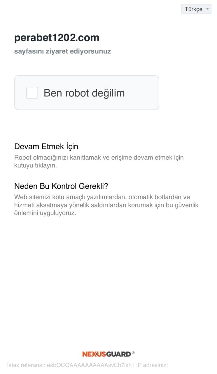 Robot Doğrulama